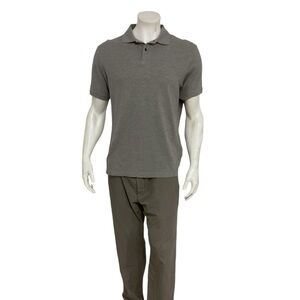 Barbour Mens Grey Polo Shirt